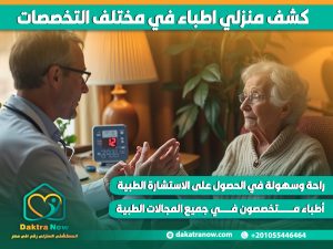 كشف منزلي اطباء في مختلف التخصصات