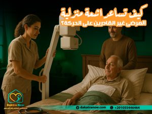 كيف تساعد اشعة منزلية المرضى غير القادرين على الحركة؟